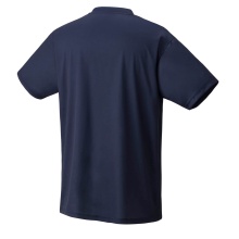 Yonex T-shirt treningowy Practice Small Logo YM0045 (100% poliester) 2024 indygo niebieski mężczyźni